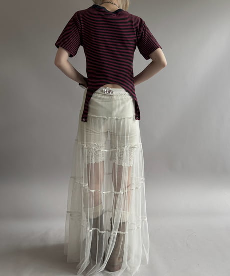 【RE;CIRCLE】 RE Mulch Boarder T-shirt Leotard / 260430-004