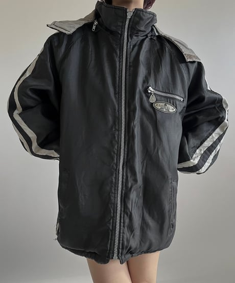 【USED】 AIR WALK Reversible Hooded Jacket /241228-014