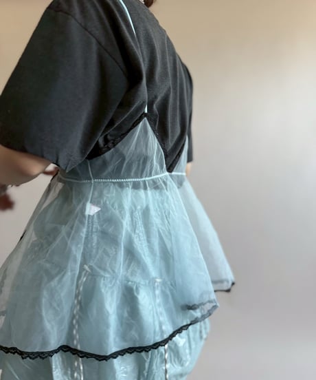 【USED】  Design Sheer Camisole Top/250510-039