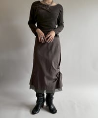 【USED】 Cop.Copine Asymmetry Design L/S One-Piece /251014-030