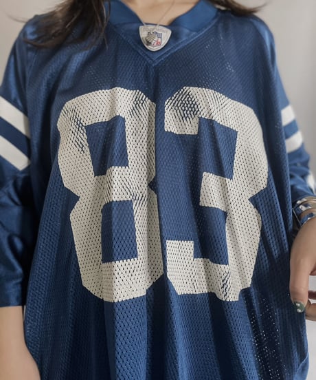 【売約済】【USED】 NFL Football Short Sleeved Shirt / 230311-007