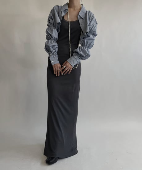 【RE;CIRCLE】 RE Puff Sleeved Shirt / 220630-006