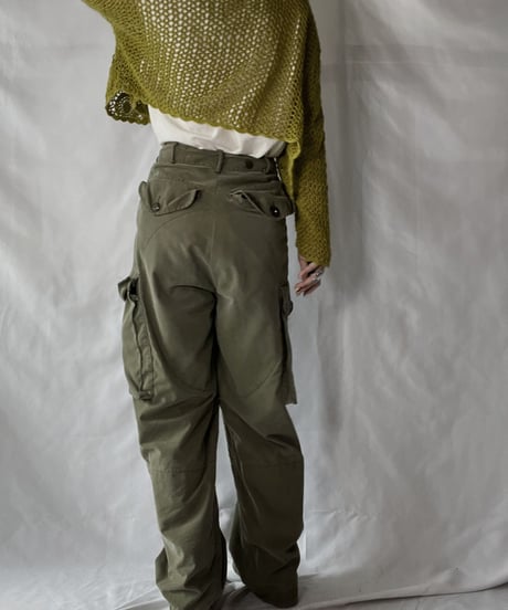 【USED】   Crochet Knit L/S Top③/210921-039