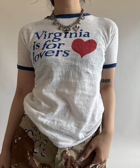 【USED】 70's Virginia is for Lovers T-Shirt / 250719-013