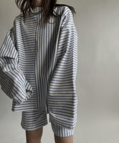【RE;CIRCLE】 RE Netherlands Sheets Border Switch Top / 220423-002