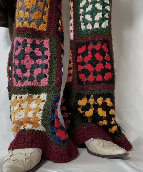 【RE;CIRCLE】 RE Granny Knit Pants/210917-002