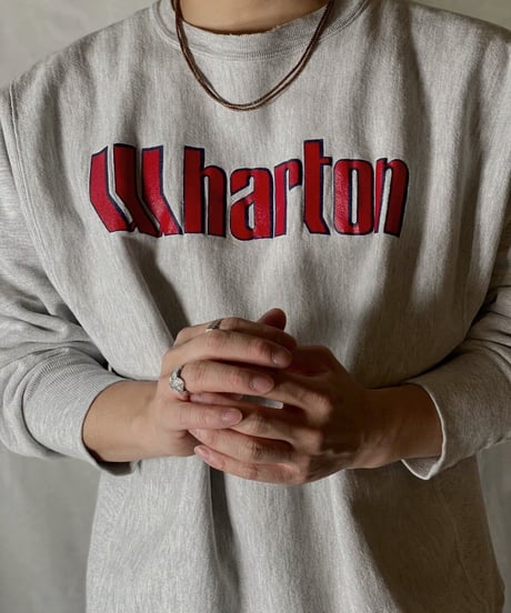 【USED】 80's USA Champion Reverse Weave Sweat Wharton / 210127-056