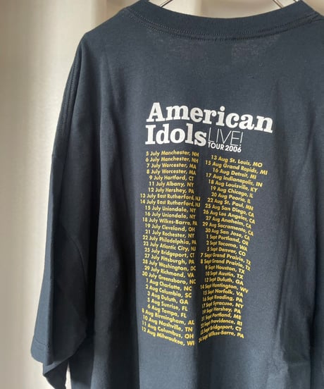 【USED】   American Idols 2006s Tour T-Shirt / 230617-007