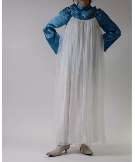 【USED】 See-through Camisole Dress  ① / 220324-007