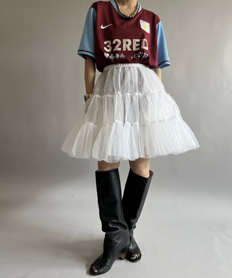 【USED】 Nike ASTON VILLA Soccer Shirt /240831-023
