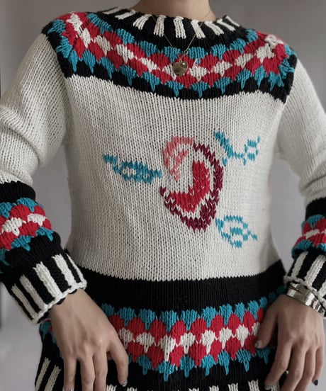 【USED】 Knit Sweater / 230114-016