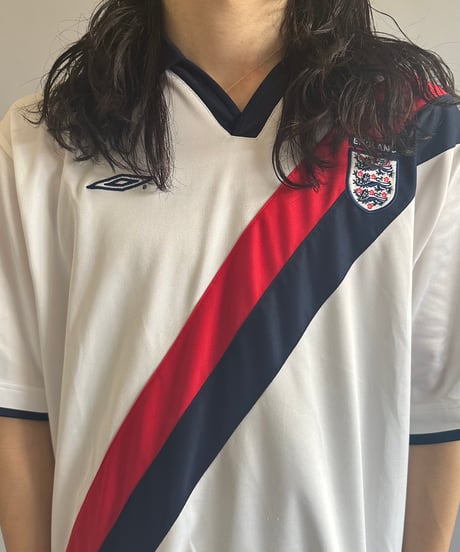 【USED 】UMBRO ENGLAND Soccer Shirt /240603-050