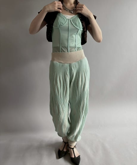 【USED】 NIKE YOGA Rib Knit Pants /260328-007
