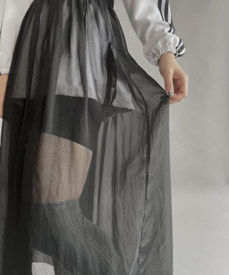 【USED】 See-through Long Skirt / 230311-011