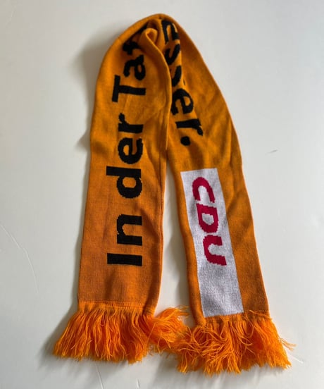 【USED】 Knit Soccer Muffler Orange / 230206-001