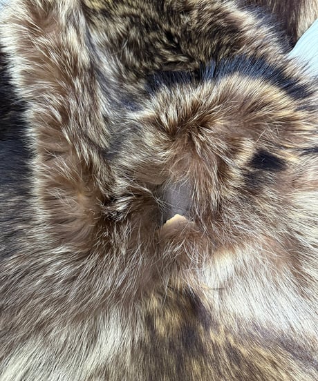 【USED】YUDOFSKY Real Fur Hooded Jacket TALON Zipper /250104-033
