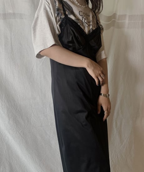 【USED】 Poly Slip Camisole① /210604-014