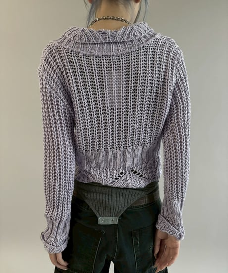 【USED】 Mesh Knit Bolero / 260307-008