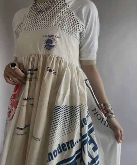 【RE;CIRCLE】RE Eco-Friendly Bag Camisole Long One-piece / 230427-015