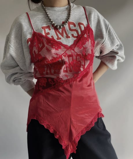 【USED】  Lace Camisole Top/ 231104-020