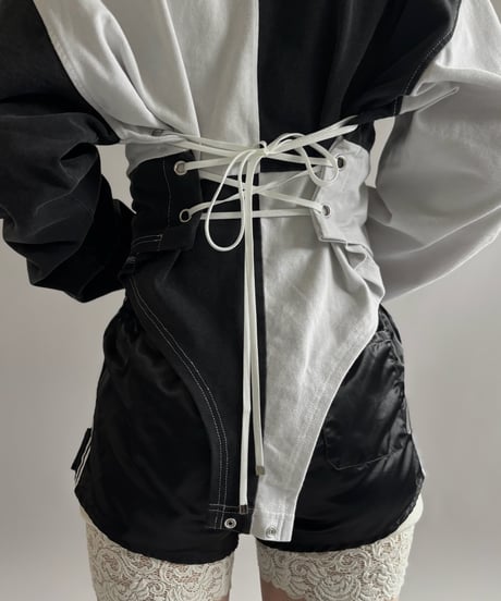 【RE;CIRCLE】 RE Leotard Rugger Shirt/ 260430-009