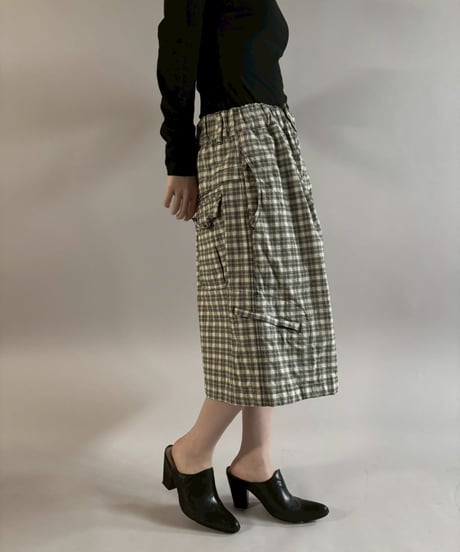 【USED】 194 Zip Design Nylon Shorts /260307-011