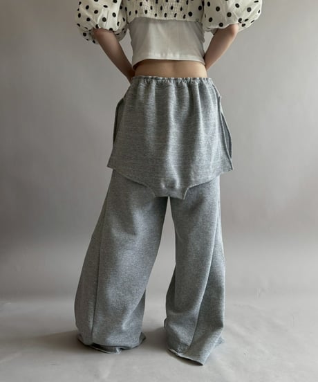 【RE;CIRCLE】 RE Sweat Pants Deformed / 260404-004