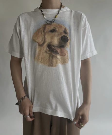 【USED】 Short Sleeved Dog T-shirt / 220611-002