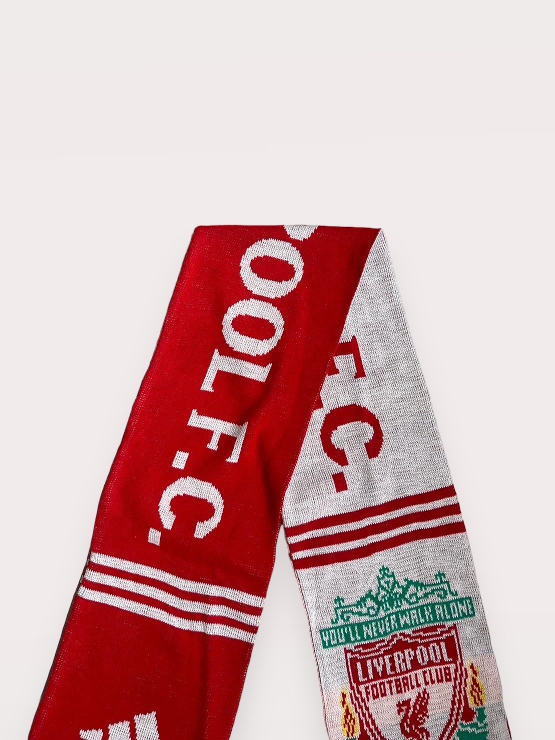 00年代 UK製 サッカーマフラー LIVERPOOL BARCELONA イギリス製 サッカーマフラー | リバプール vs チェルシー