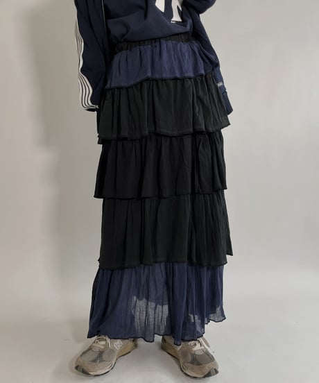【RE;CIRCLE】 RE Indian Cotton Skirt / 220503-012