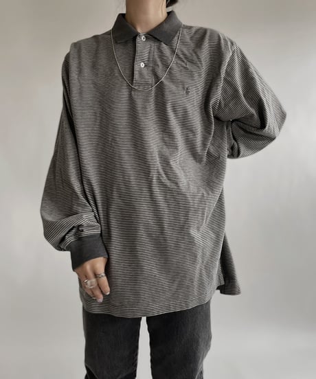 【USED】 Ralph Lauren Long Sleeve Polo Shirt  / 220521-015