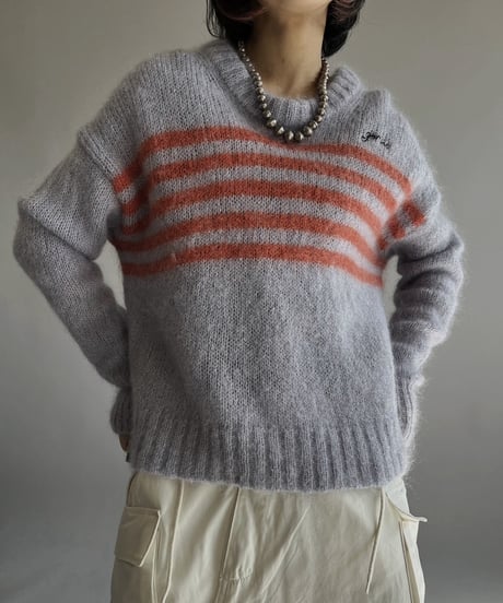 【USED】 GANNI Mohair Knit Top /240127-012