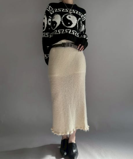 【USED】 Knit Skirt / 251227-008