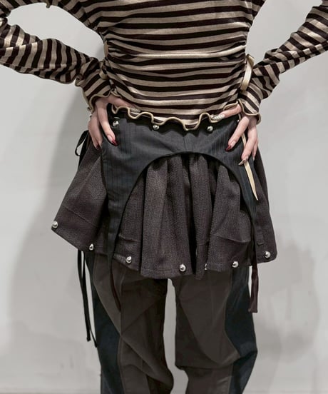 【RE;CIRCLE】 RE Suit Skirt/ 260219-025