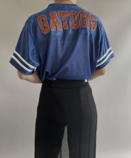 【USED】 S/S Lame Mesh Game Shirt / 230722-010