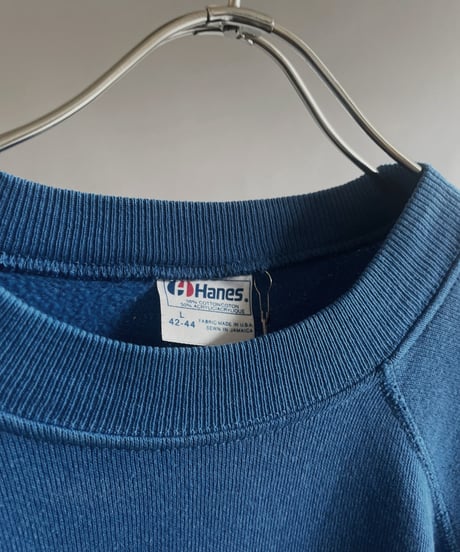 【USED 】Made in USA 80s Hanes L/S Raglan Sweat Top/240407-002