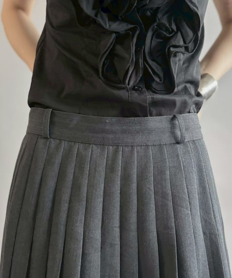 【USED】 Pleats Skirt / 260622-021