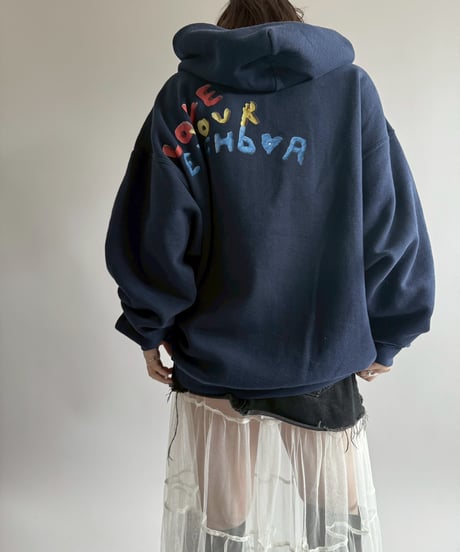 【USED】 END IS NEAR Russell Athletic L/S Zip Parka /250329-022