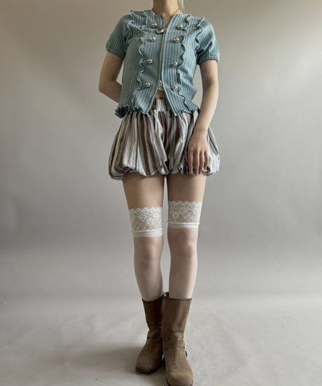 【RE;CIRCLE】 RE Stripe Balloon Pants / 260514-020