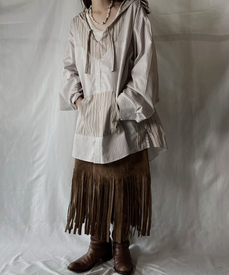 【RE;CIRCLE】 Remake Mexican Parker Shirt⑨/210906-010