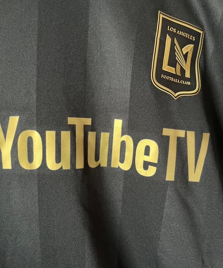 【USED 】adidas LOS ANGELES FC Soccer Shirt /240603-015