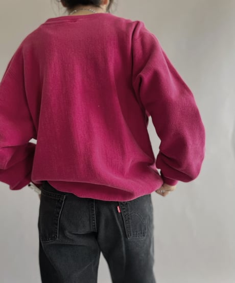 【USED】  Champion Reverse weave Pink / 220917-018