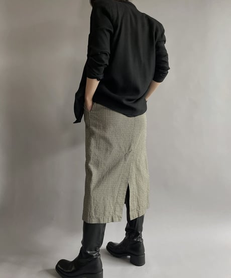 【USED】 Cotton Long Skirt / 220903-010