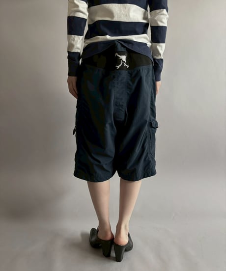 【USED】 Oakley Zip Design Nylon Cargo Shorts /260328-026