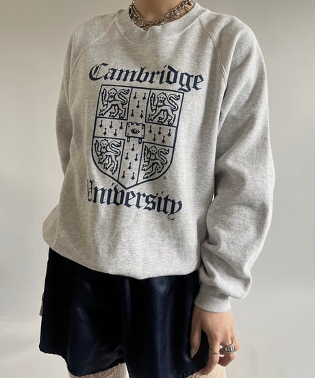 【USED】 Fruit of the Loom Cambridge University Sweat Top /250125-012