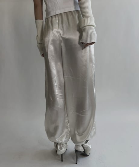 【USED】 Satin Easy Pants / 220514-007