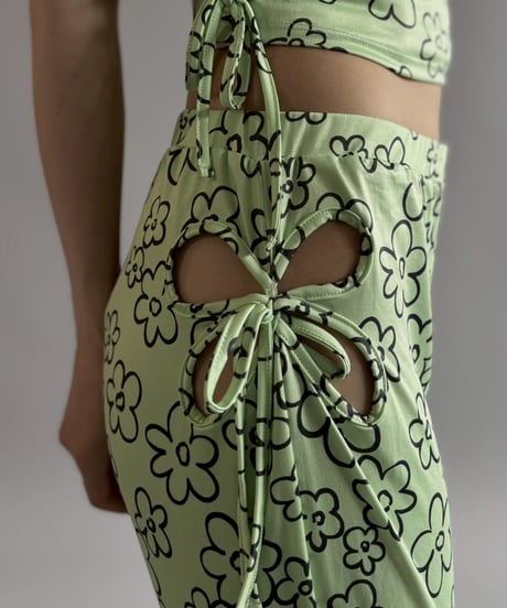 【USED】 PRETTY DAMAGE Flower Pattern Design Set Up /260704-014