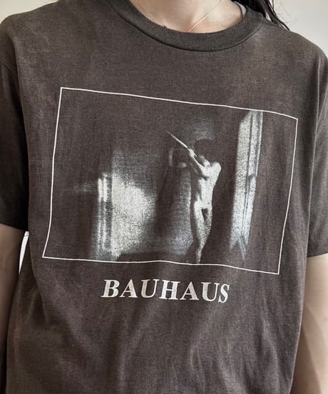 【USED】 Made in USA 80's Screen Stars Best BAUHAUS T-Shirt /250621-050
