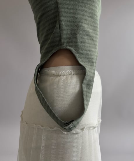 【RE;CIRCLE】 RE Mulch Boarder T-shirt Leotard / 260430-003