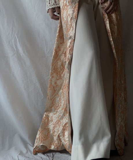【USED】No Sleeve Poly China Dress/210217-045